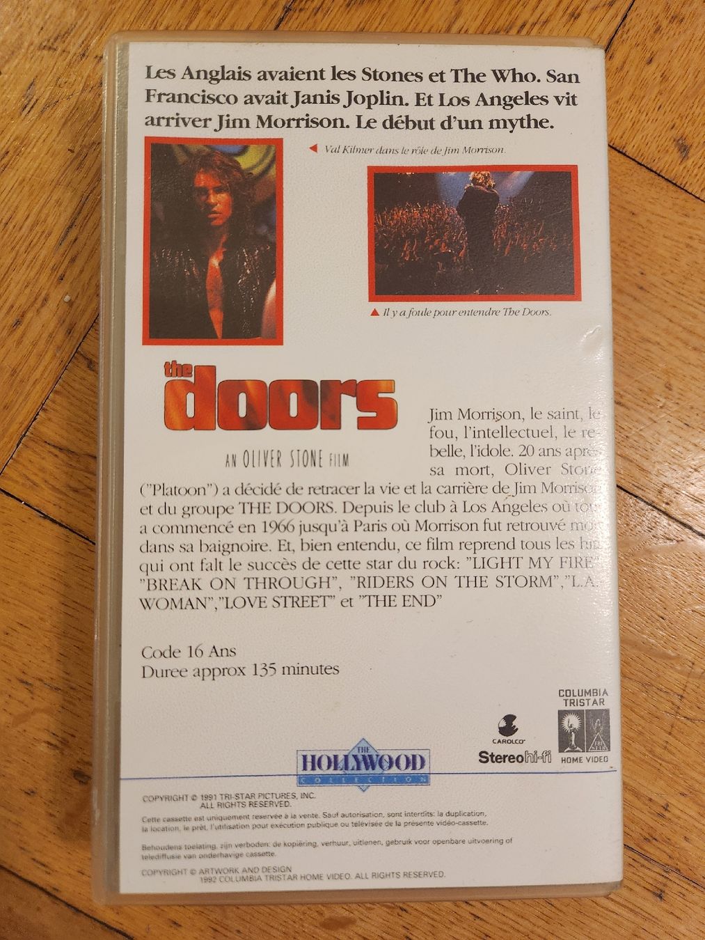 Alle VHS: The Doors - VHS Français – Gebraucht aus Territet von Cenh 3