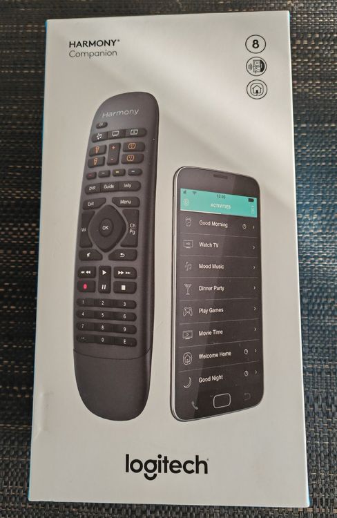 Logitech Harmony Companion Universal, Infrarot, Bluetooth, W (Neu ...