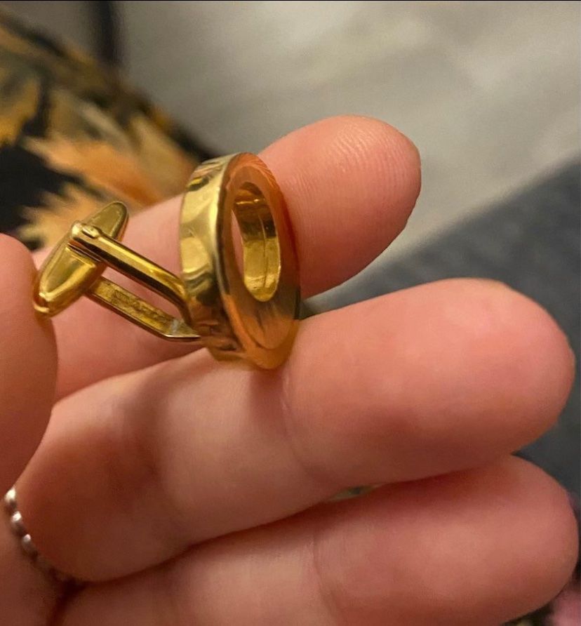 Manschettenknöpfe: Bouton de manchette Nina ricci – Gebraucht aus Montreux von Perledor 4