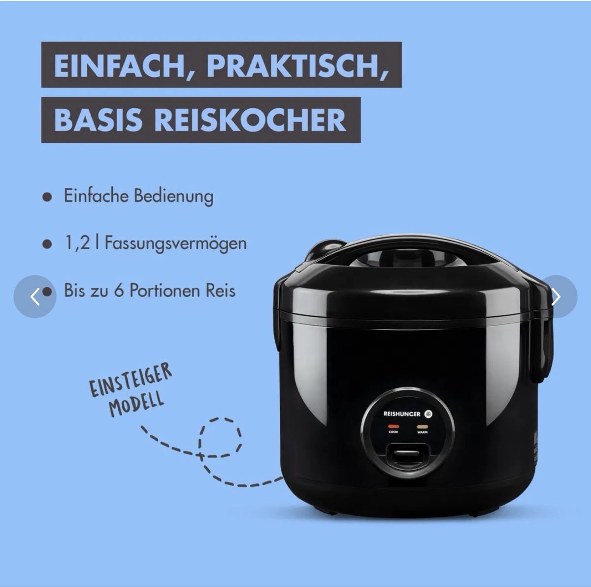 Elettrodomestici da cucina: Reiskocher 1.2liter  – Usato da Emmenbrücke venduto da streetfighter27 6