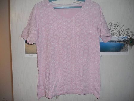 T-shirt col V