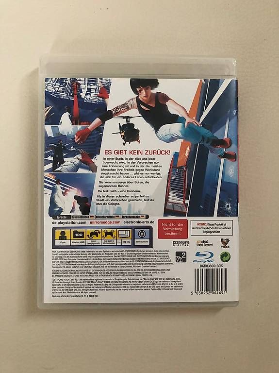 Giochi: Mirror s edge Ps3 Spiel – Usato da Winterthur venduto da adr1an 1