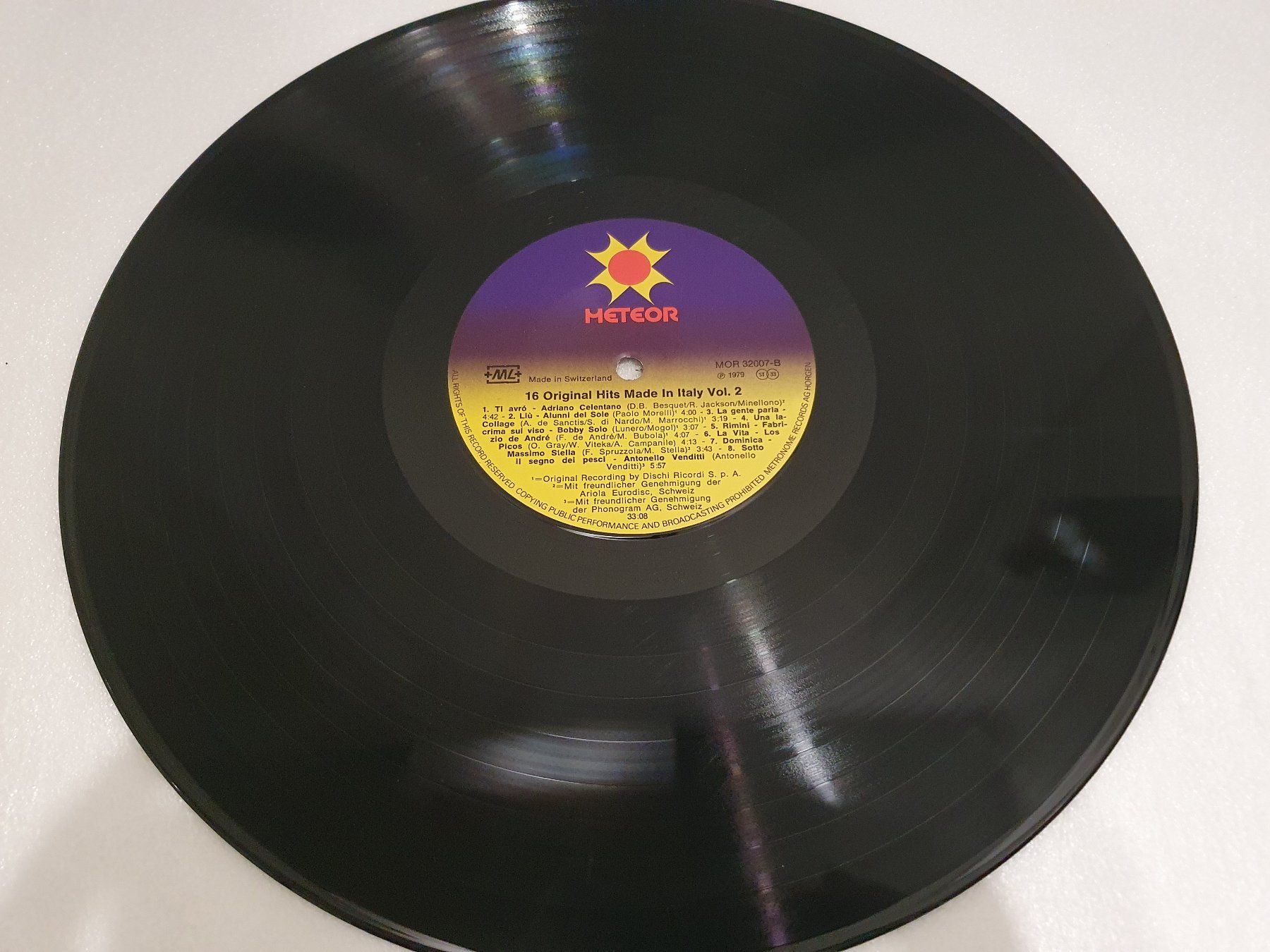 Dischi in vinile: 16 Original Hits Made In Italy Vol. 2 – Usato da Uster venduto da Vinyl-Leidenschaft 4