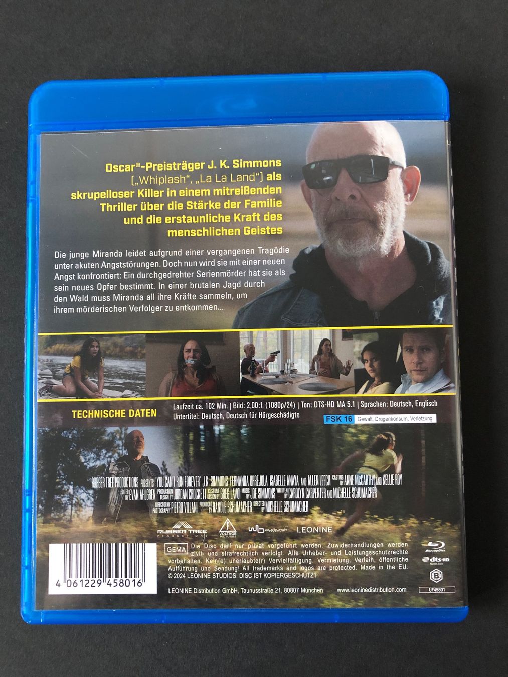 Tutti i DVDs: You Can't Run Forever (2024) - Bluray – Usato da Bern venduto da McFlurry_08 1