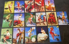 Photos/images/Postcard, pin-up (16PCS)- set 14x10cm