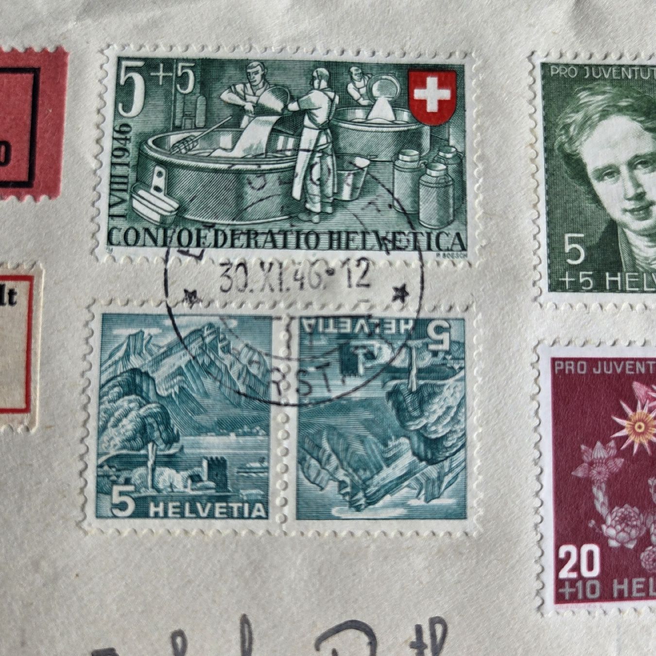 Tutti i francobolli: Toller Brief von 1946 – Usato da Stans venduto da Ducati16 4