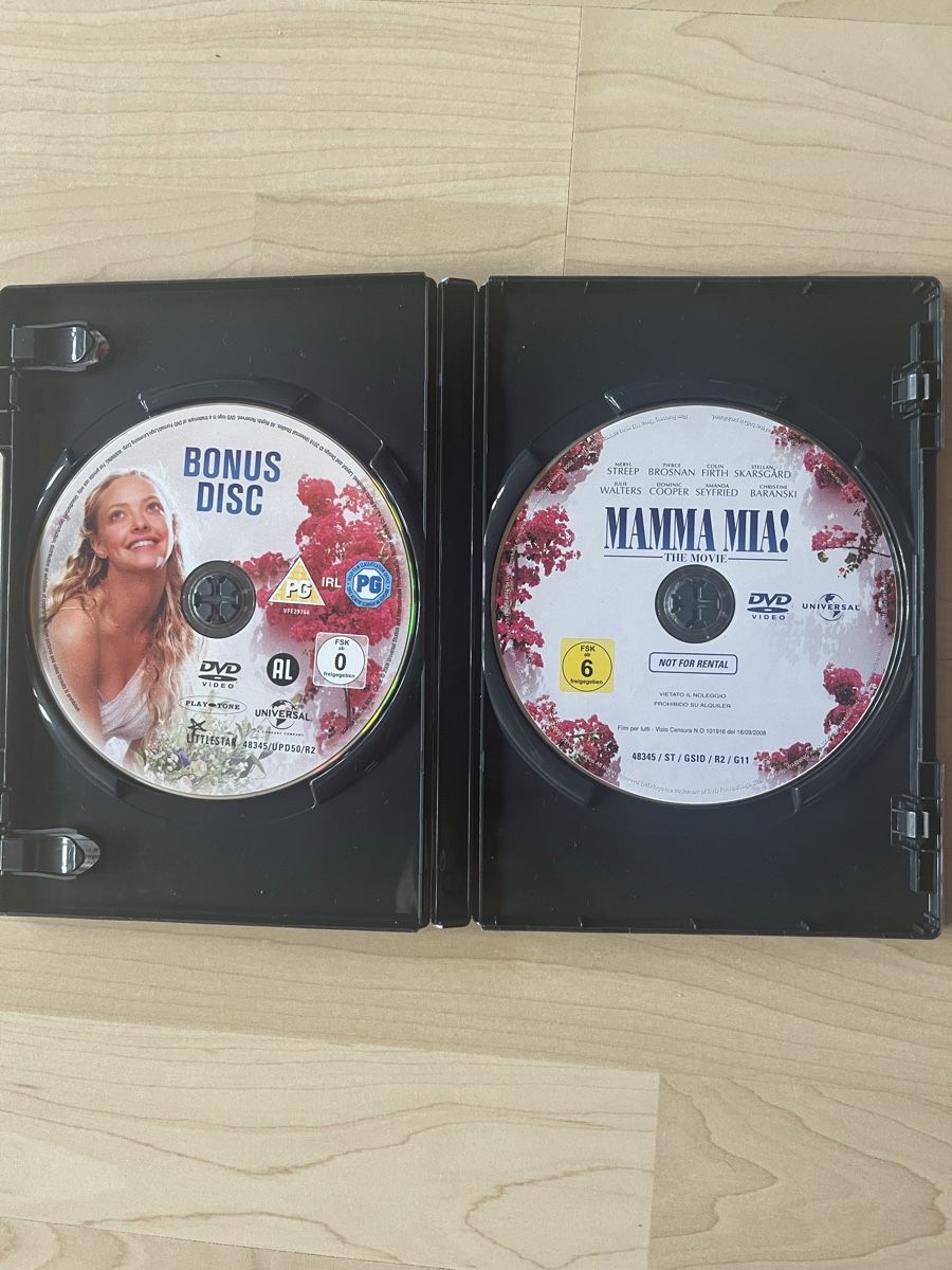 Tutti i DVDs: Mamma Mia! DVD – Usato da Lauenen b. Gstaad venduto da Nagi1 2