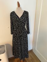 Elegantes langes Kleid mit Punktmuster, Grösse S von Only