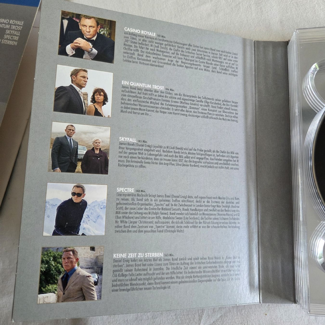 Alle DVDs: Daniel Craig 007 5-Movie-Collection Blu-ray – Gebraucht aus Stans von Ducati16 7