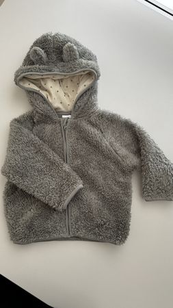 Hooded Fleece Jacket for Baby - Size 86