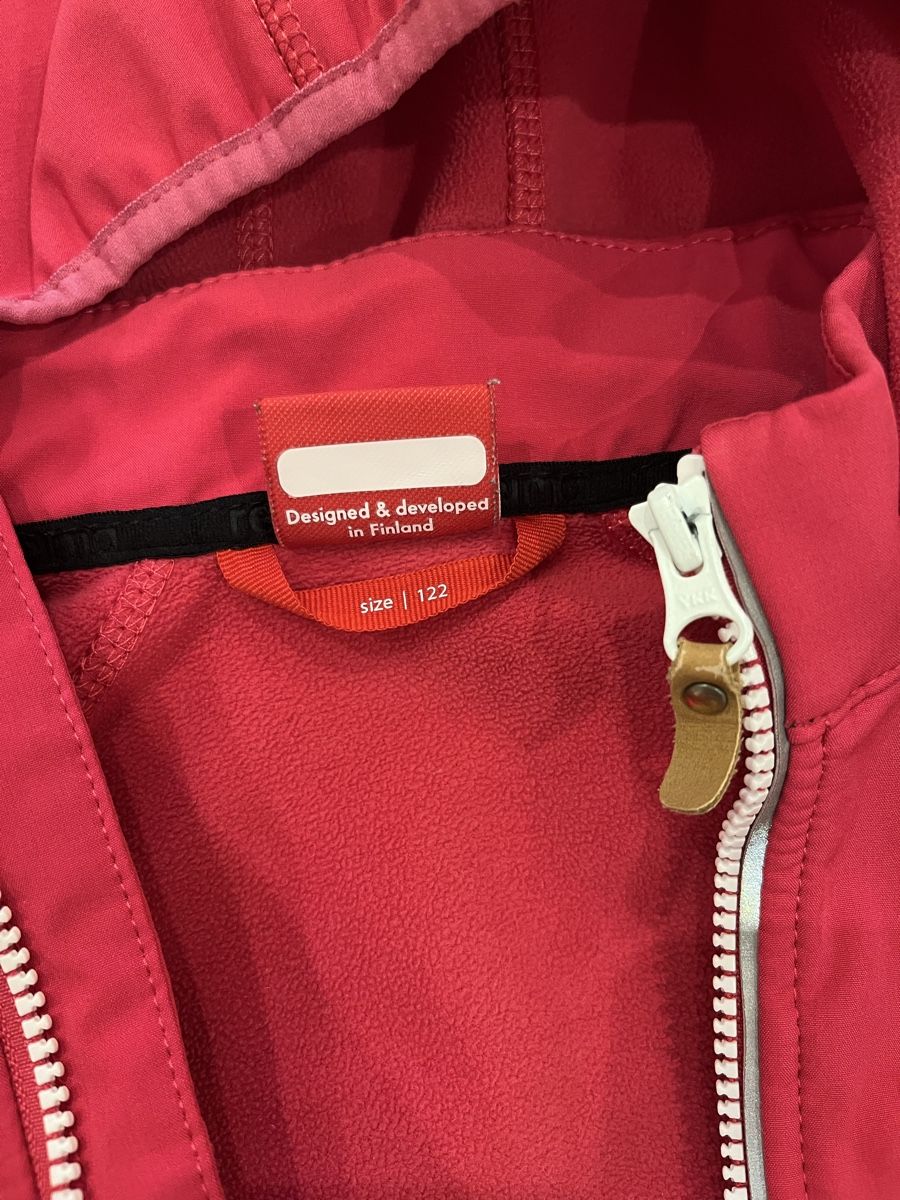 Reima Giacche & Cappotti: Reima Softshell Jacke 122 pink – Usato da Brail venduto da Sonnenblume86GR 2