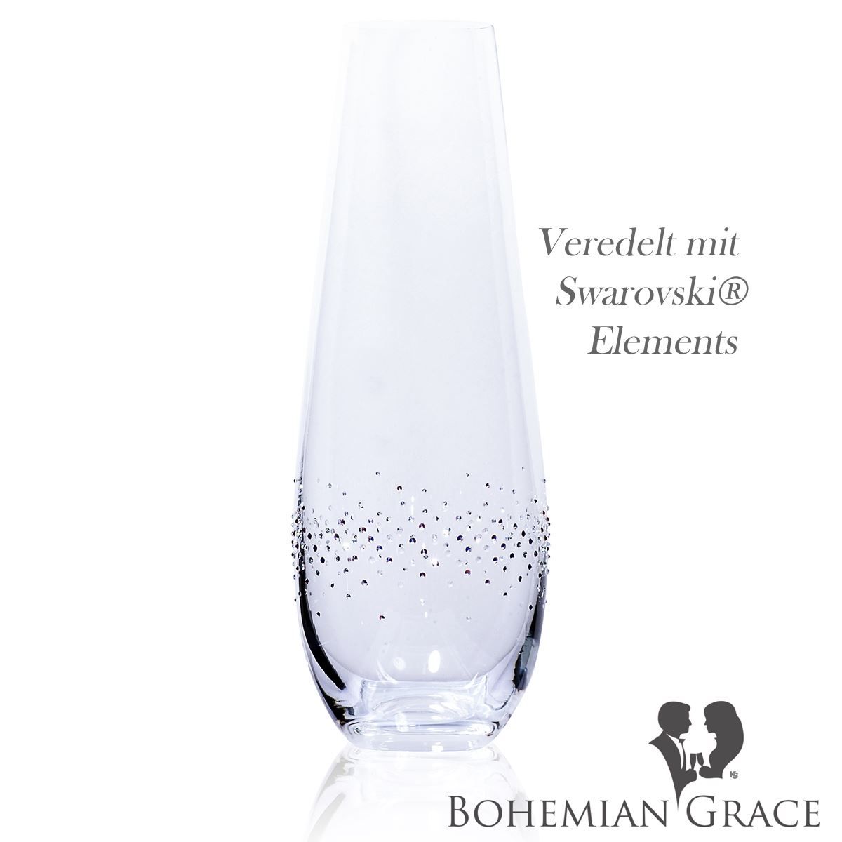 Vasi & Recipienti: Blumen Vase ARON von Bohemian Grace – Nuovo e nell'imballaggio originale da Wettingen venduto da kochshop