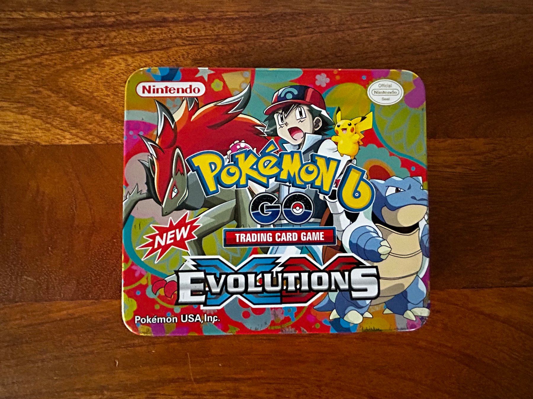 Altro in Decorazioni & Accessori: Pokémon GO Evolutions / Leere Blechdose (Sammlerbox) No.2 – Usato da Dietlikon venduto da Mankai