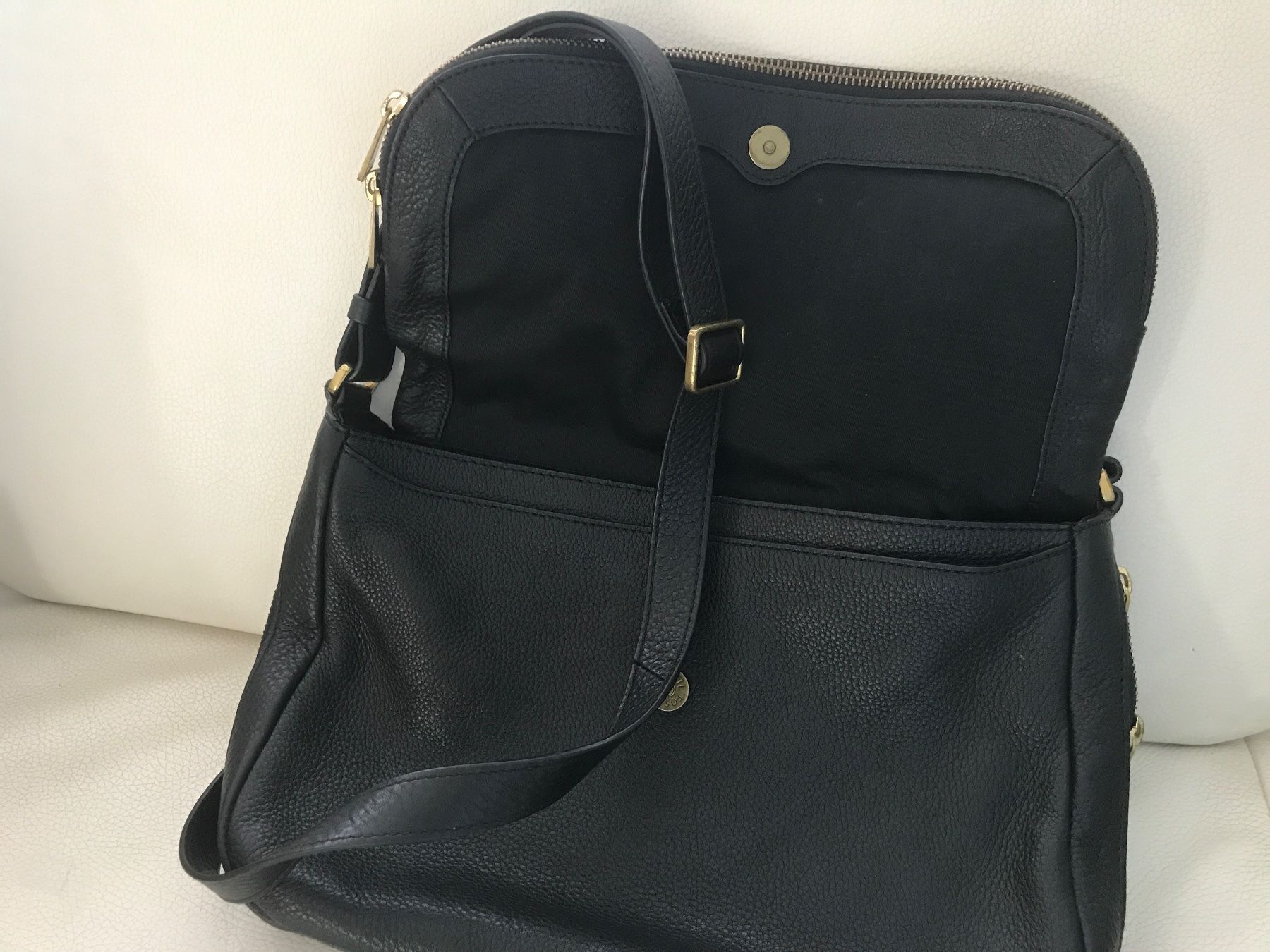 Fossil Borse da donna: Elegante schwarze Fossil Ledertasche – Usato da Wettingen venduto da Andres54 3