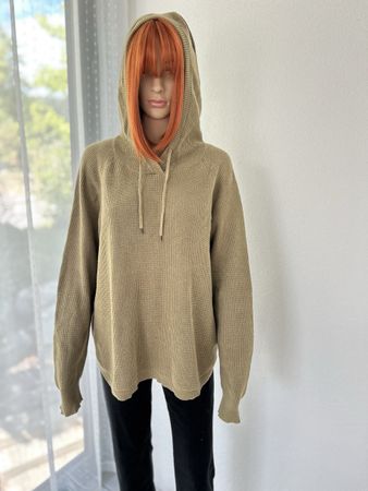 Lauren Ralph Lauren Hoodie khaki Baumwolle Grösse L