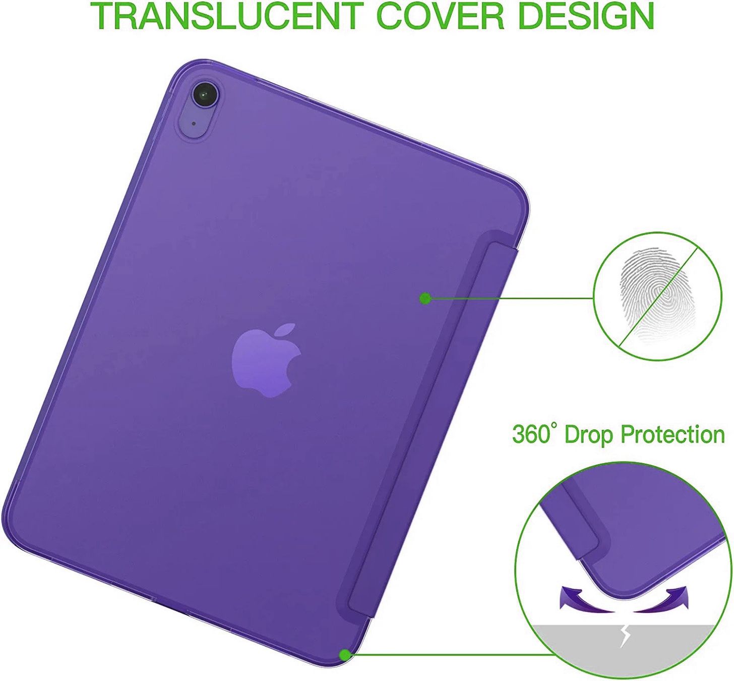Covers & Borse: iPad mini 6 Hülle Etui Case Smart Folio Cover Coque Tasche – Nuovo e nell'imballaggio originale da Volketswil venduto da coverandmore 1