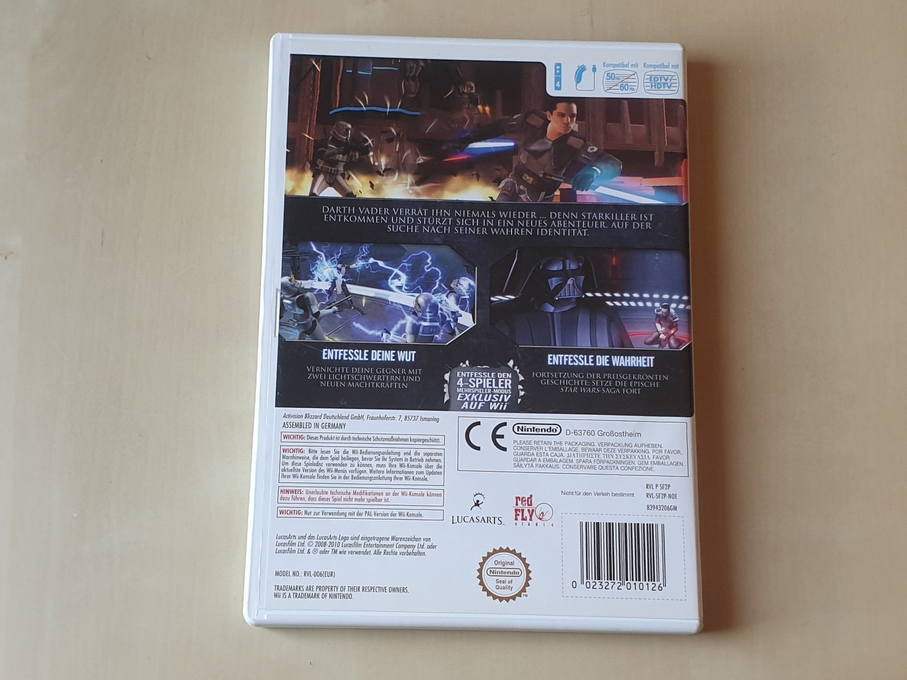 Nintendo Giochi: Star Wars The Force Unleashed II – Usato da Stansstad venduto da collectorsshop 1