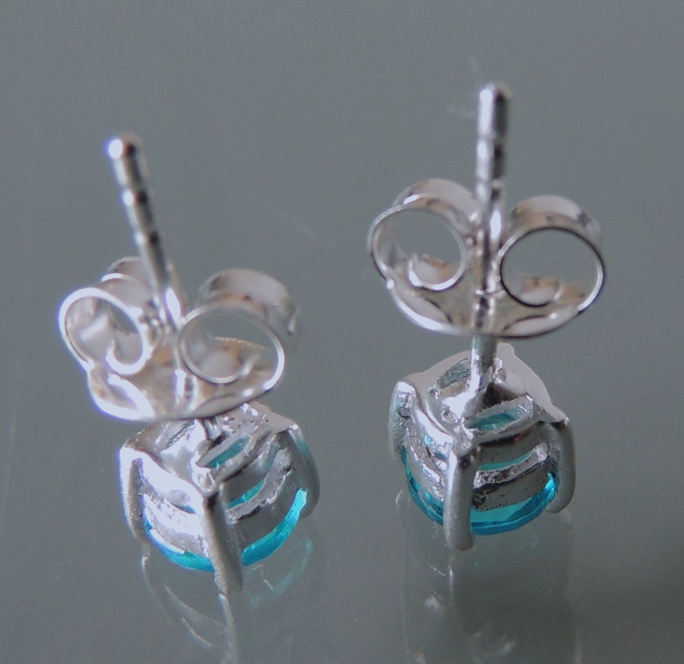Orecchini pendenti & Orecchini a lobo: Silber 925 Ohrstecker Zirkonia 5 mm – Nuovo e nell'imballaggio originale da Waldenburg venduto da schaller707 3