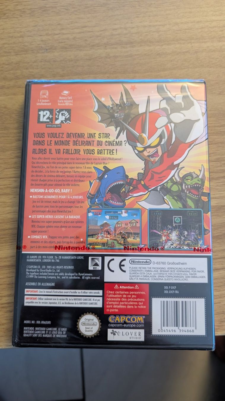 Nintendo Giochi: Viewtiful Joe: Red Hot Rumble NEUF - NEU PAL FR – Nuovo (secondo la descrizione) da Châtel-St-Denis venduto da Mouharf 1