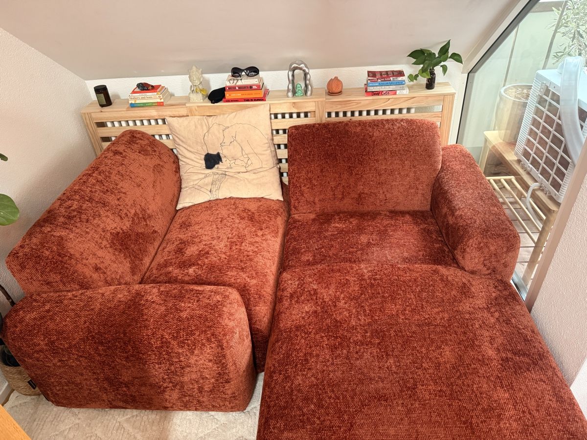 Divani: Custom-made terracotta corner sofa – Nuovo (secondo la descrizione) da Zürich venduto da Per_59hd