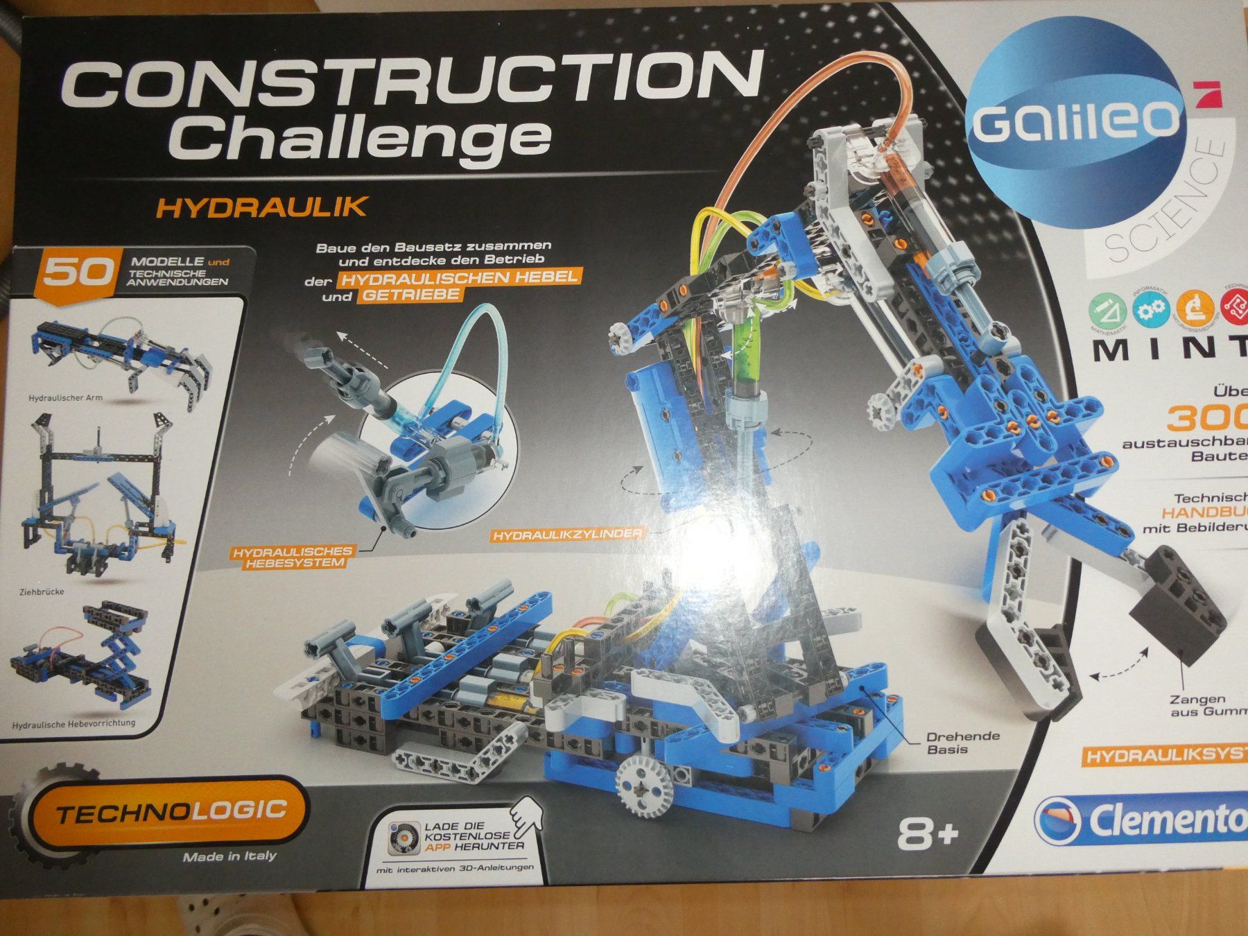 Kit di costruzioni: Hydraulik Bausatz Construction Challenge Galileo Mint – Usato da Mels venduto da KOSL 3