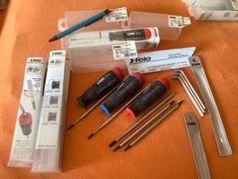 3 FELO Drehmomentschraubendreher 0.6 - 1.5 - 3.0 - 5.4Nm NEU