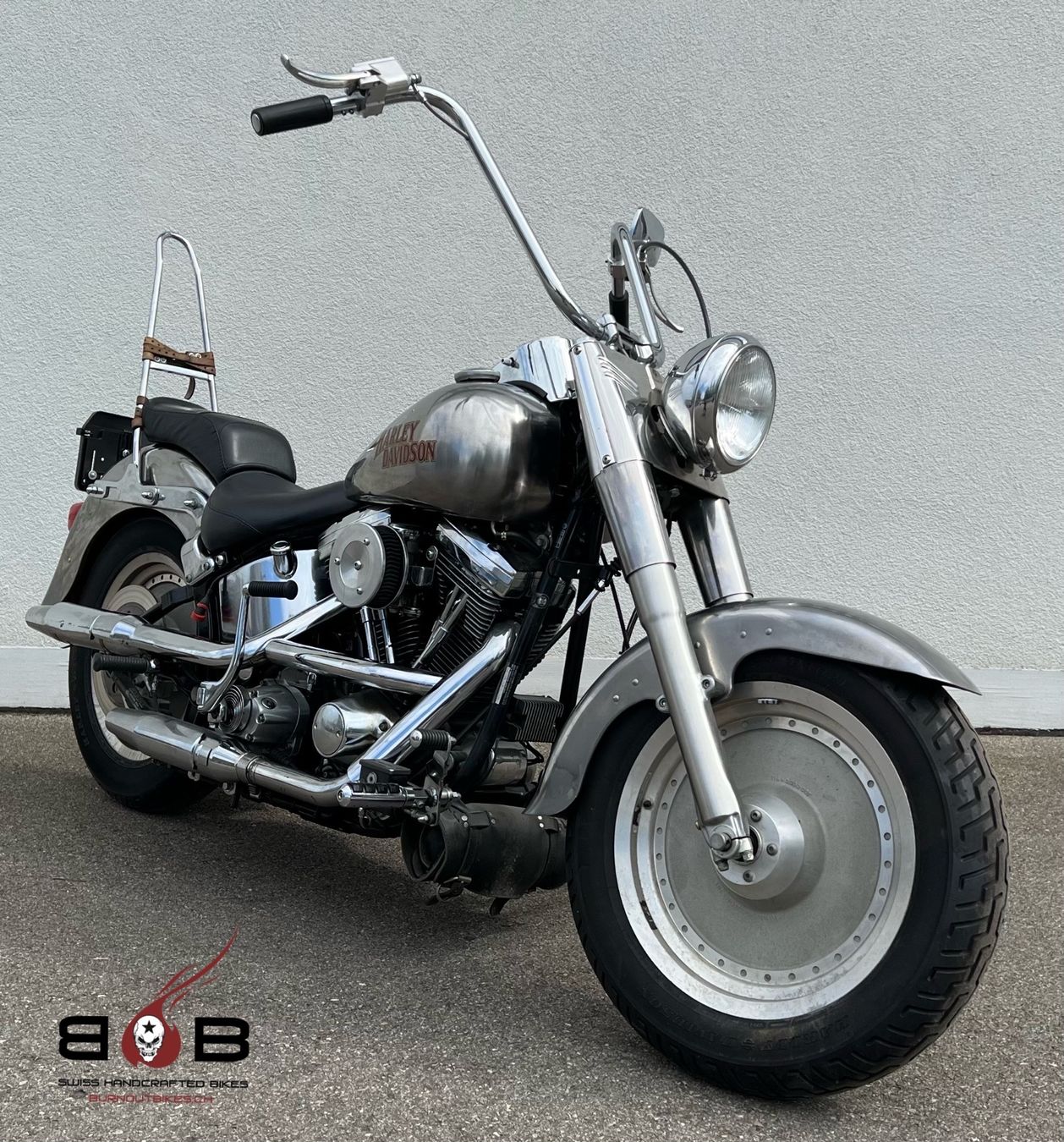 Harley-Davidson Chopper: HARLEY-DAVIDSON FLSTF Fat Boy Softail – Usato da Sirnach venduto da B.O.B.BIKES