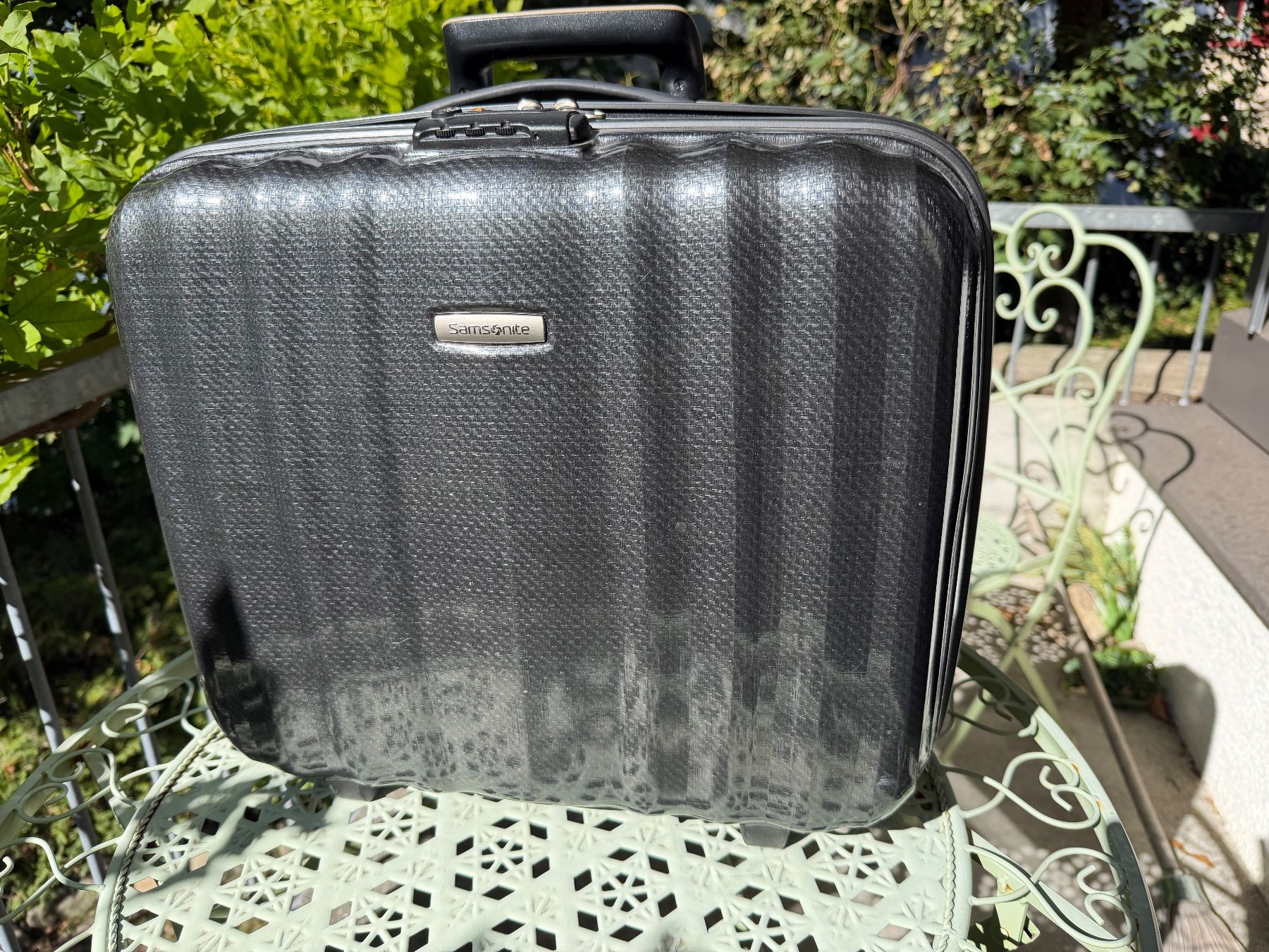Samsonite Valigie: Samsonite Lite Cube Rolling Tote Plus Mobile Office graphite – Usato da Zürich venduto da are58