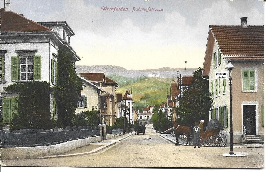 Cartoline postali: AK  Weinfelden  Restaurant. – Usato da Appenzell venduto da mai25