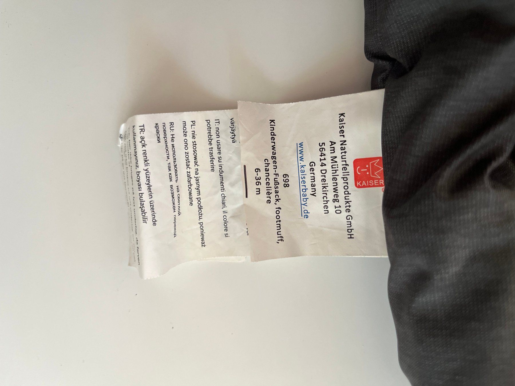 Kaiser Sacchi a pelo: Winter-Kinderwagen-Fusssack Kaiser – Usato da Zürich venduto da suic 4