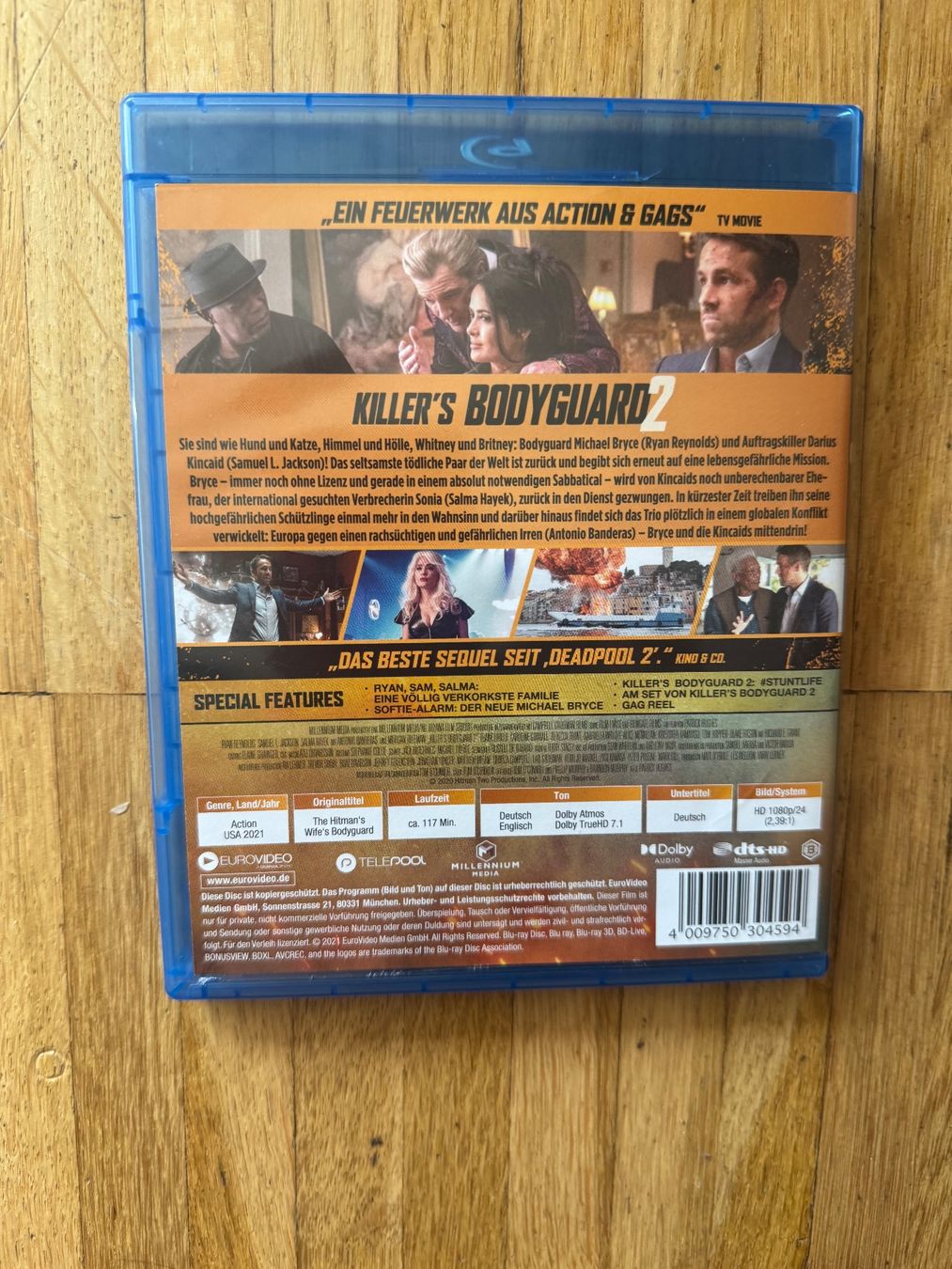Tutti i DVDs: KILLER`S  BODYGUARD  2. (BLU-RAY) – Usato da Basel venduto da san_2qlq 1