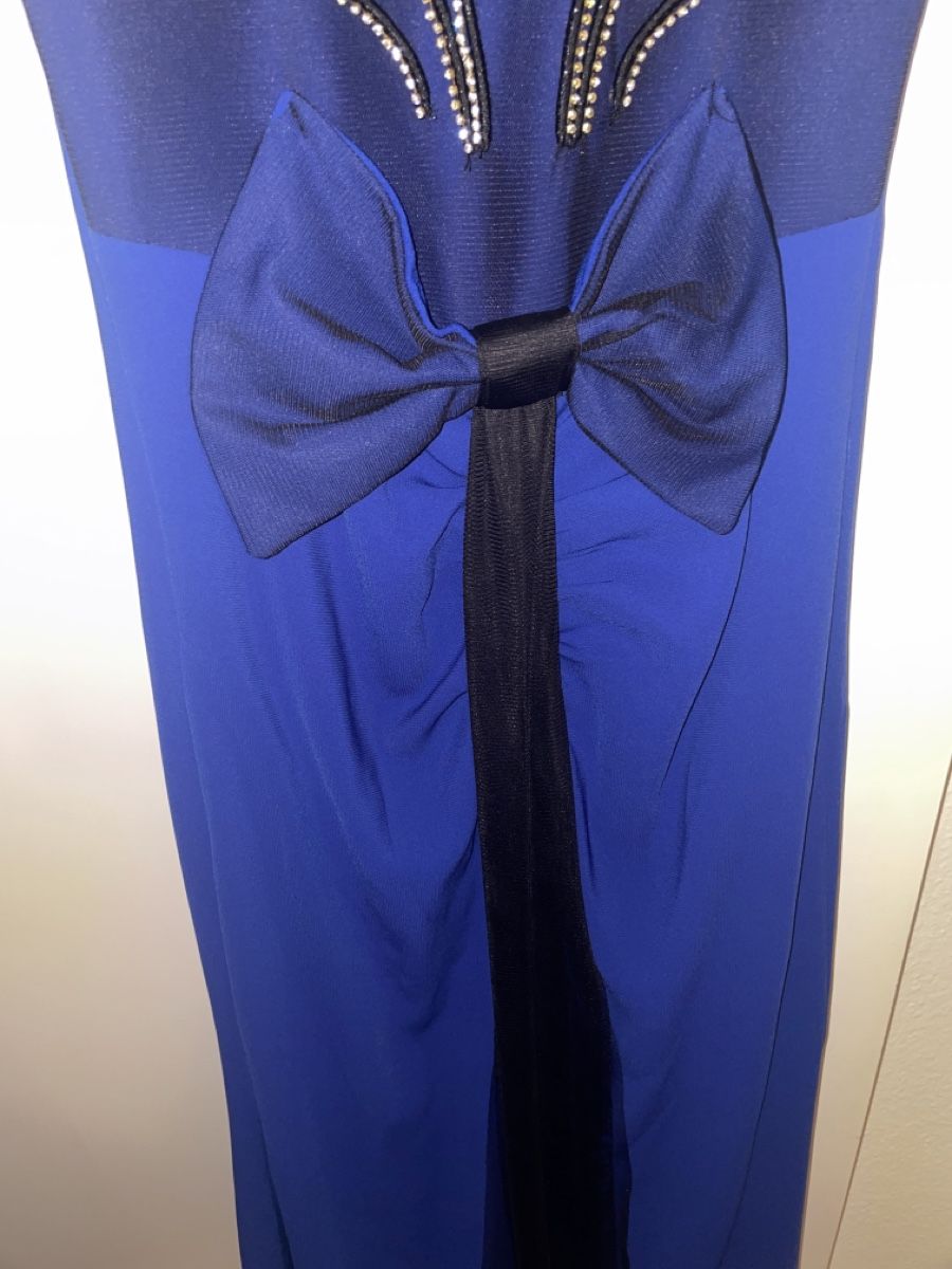 Kleider: Elegantes blaues Kleid Gr. 36-38 – Neu (gemäss Beschreibung) aus Neuhausen von humacagman 2