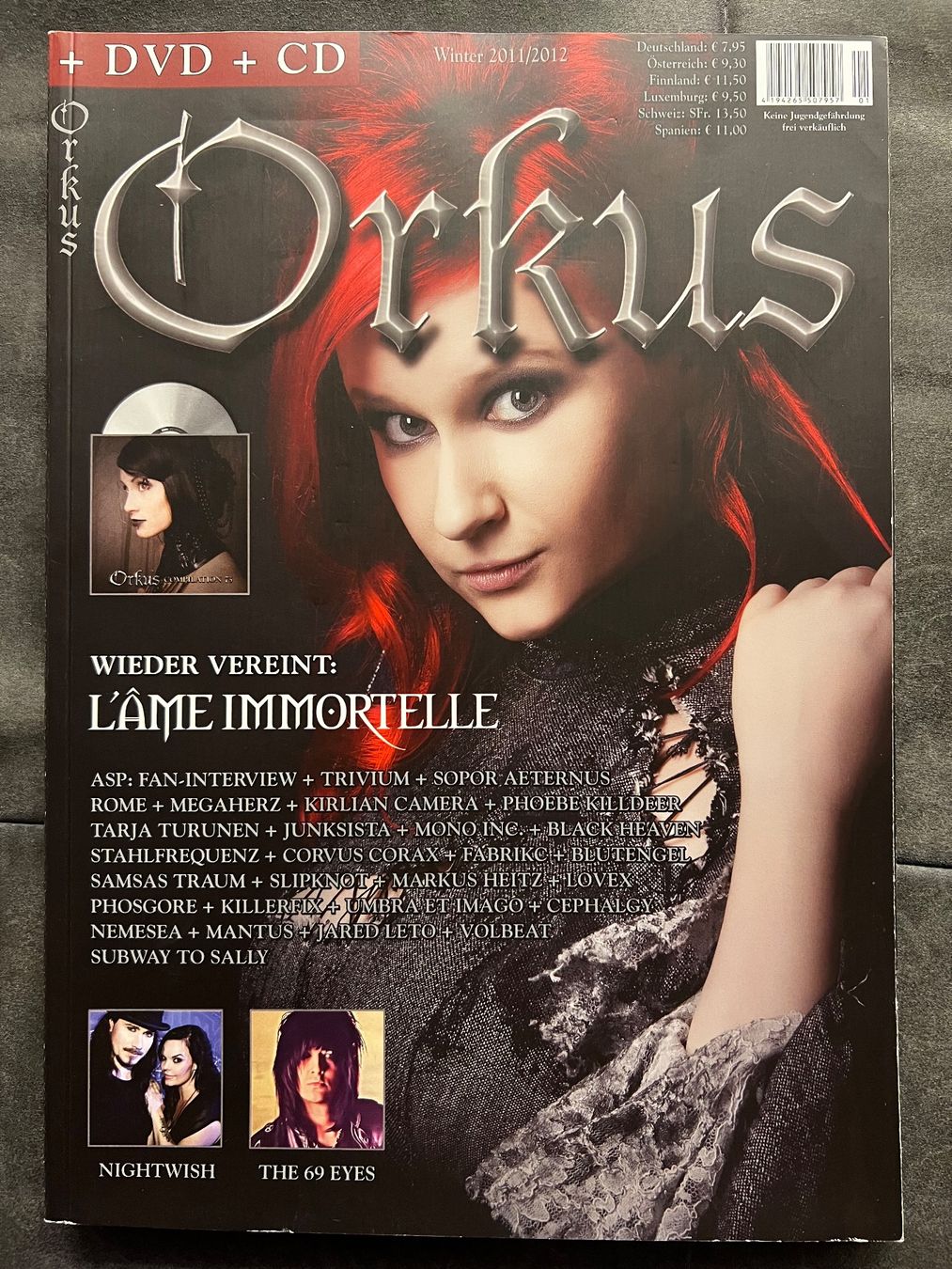 CD: Heft Orkus Winter 2011/2012 + CD Compilation 75 – Nuovo (secondo la descrizione) da Zürich venduto da rigani