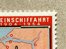 318, postfrisch, kleine Druckverschiebung