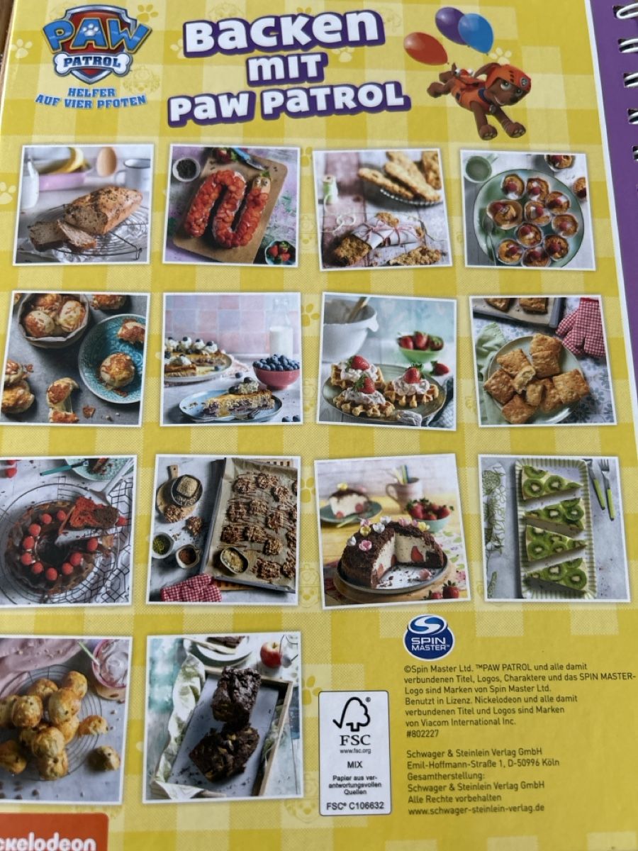Libri: Backen mit Paw Patrol Toggo Lino – Nuovo (secondo la descrizione) da Herbetswil venduto da rotekatze84 1