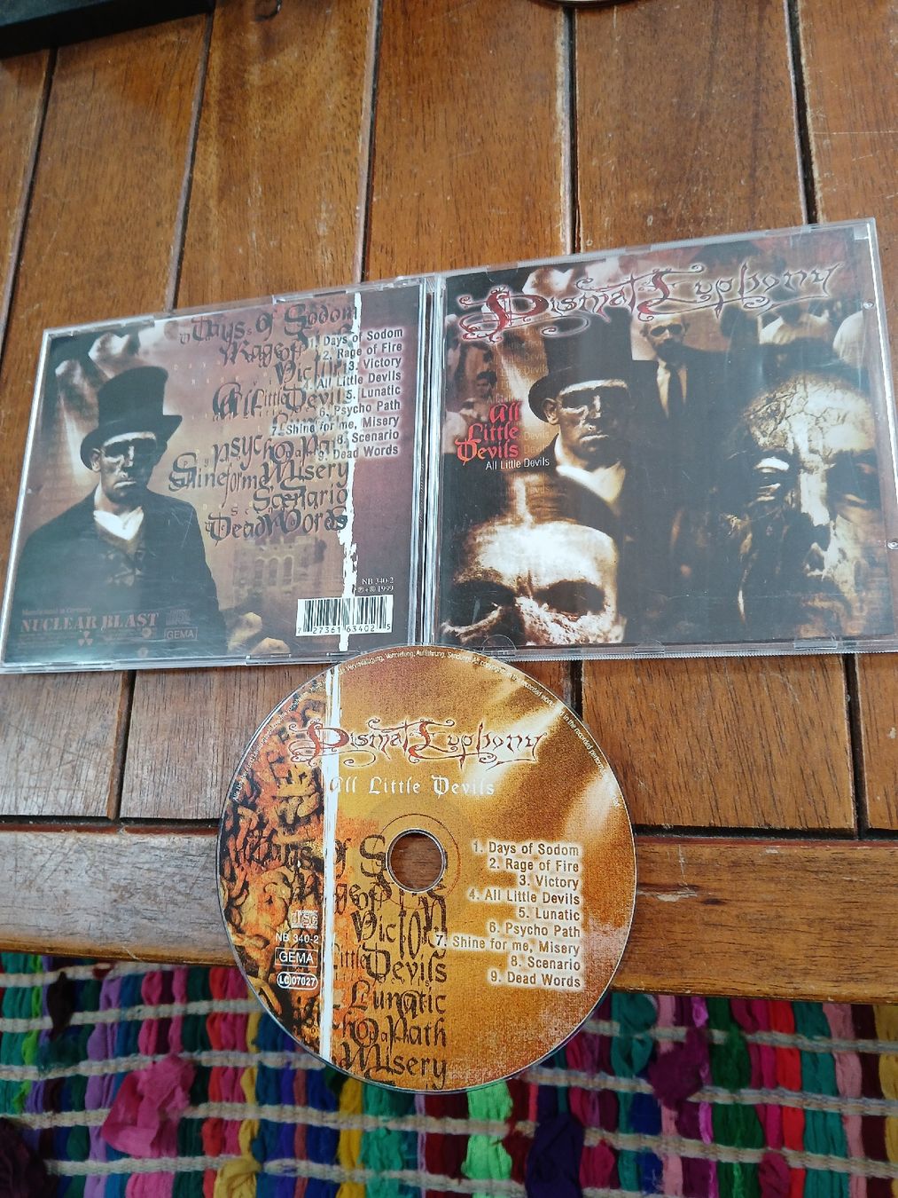CD: dismal Euphony- all little... – Usato da St-Cergue venduto da VeganWarrior
