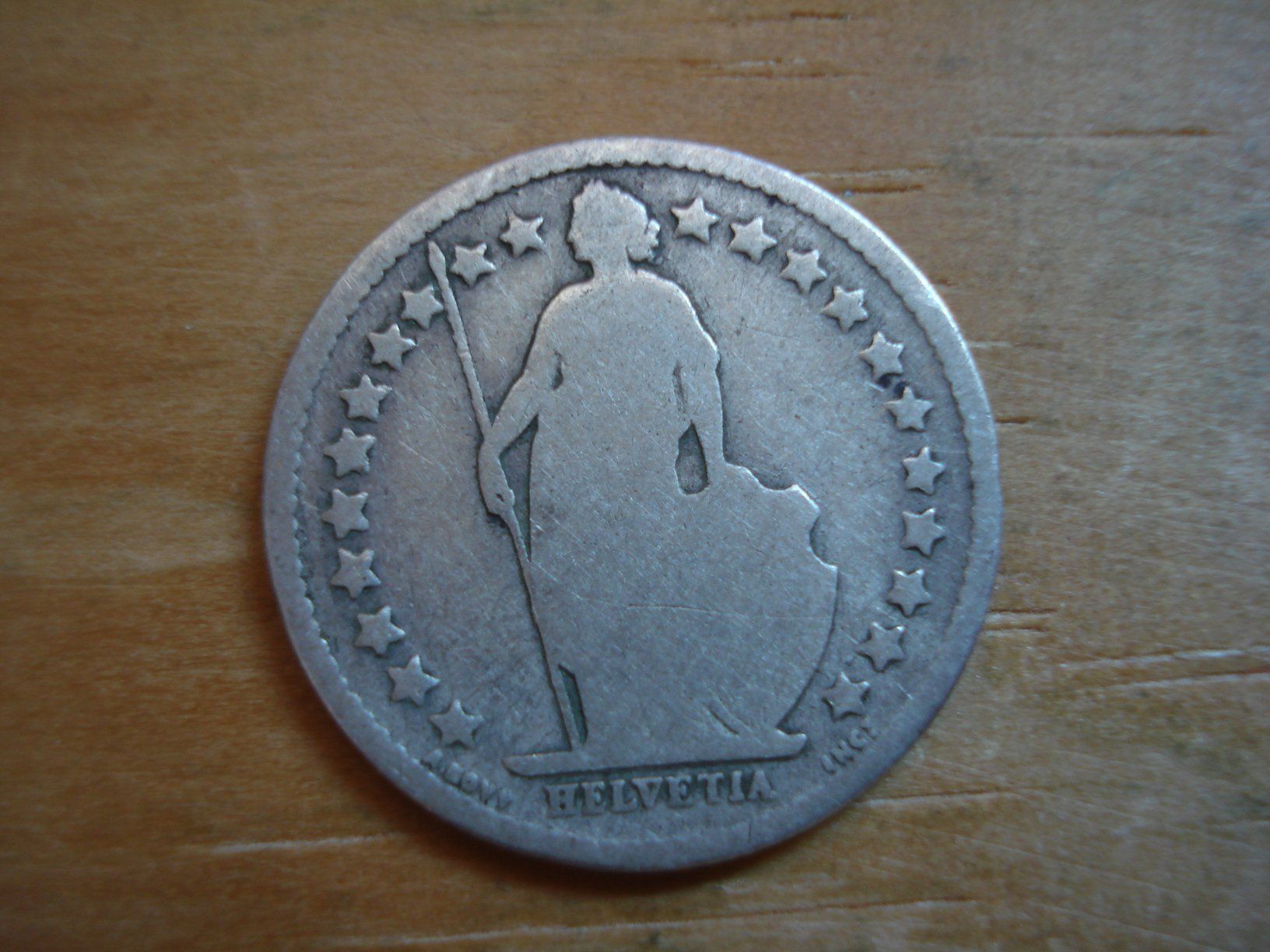 Toutes les monnaies: (D2) 1/2 Franken 1881 – D'occasion à Erlach par Net-Coins 1