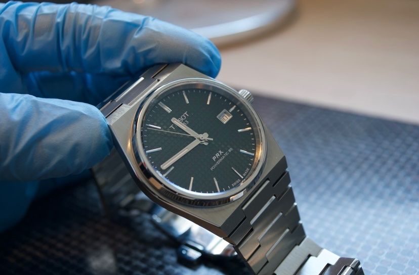 Tissot Uhren: Tissot PRX Powermatic 80 Grün – Neu (gemäss Beschreibung) aus Zollikerberg von ade_l9fc 1