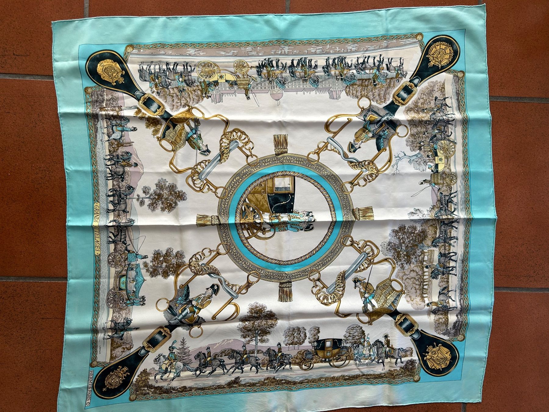 Hermès Foulards, Tücher & Schals: Seidentuch der Marke Hermès – Gebraucht aus Küsnacht ZH von Literat98 2