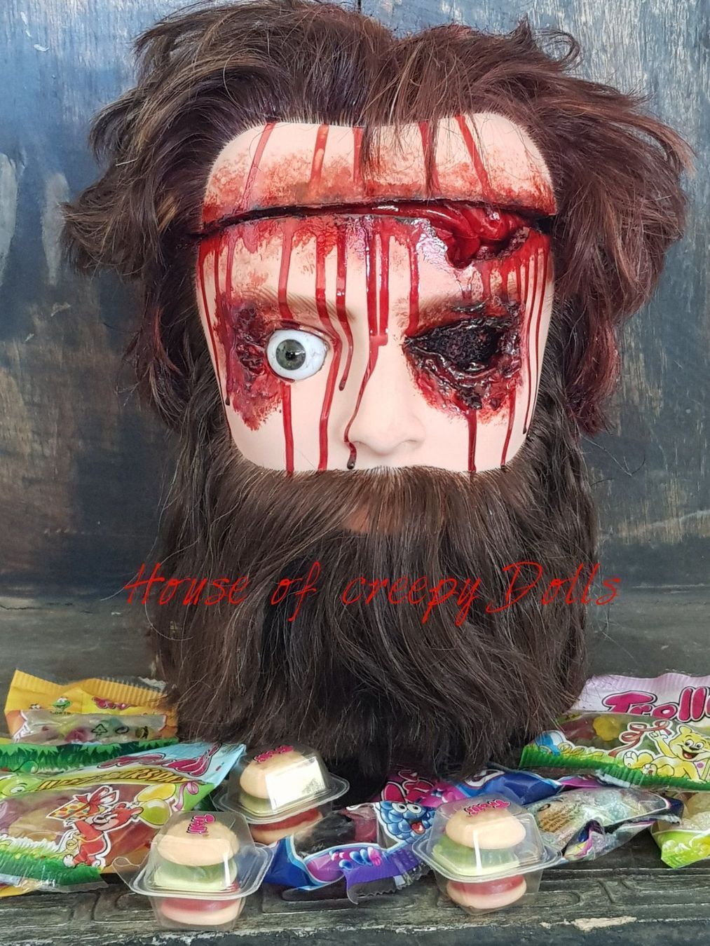 Bambole: HORROR/ HALLOWEEN CANDY BOWL HOLDER – Nuovo (secondo la descrizione) da Root venduto da LifestyleAccessoires 1