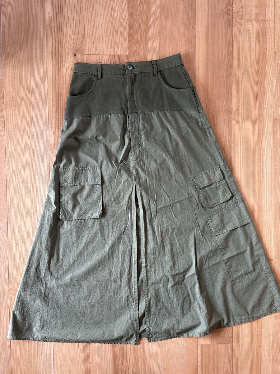 Röcke: Maxi Cargo Rock Khaki  – Neu (gemäss Beschreibung) aus Basel von Magali82 1
