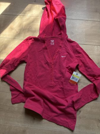 Nike Damen Shirt mit Kapuze, Grösse S Neu mit Etikett!