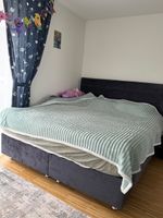Double Bed 180 × 200 cm with Storage and Mattress – good con