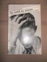 Dr. E. Riggenbach - Du sollst es wissen - Aufklärung Knaben