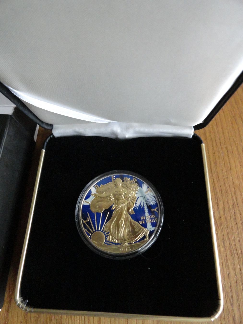 Tutti le monete: 2015 American Silver Eagle - State Flags - South Carolina – Nuovo (secondo la descrizione) da Gerlafingen venduto da Shiva_74 3