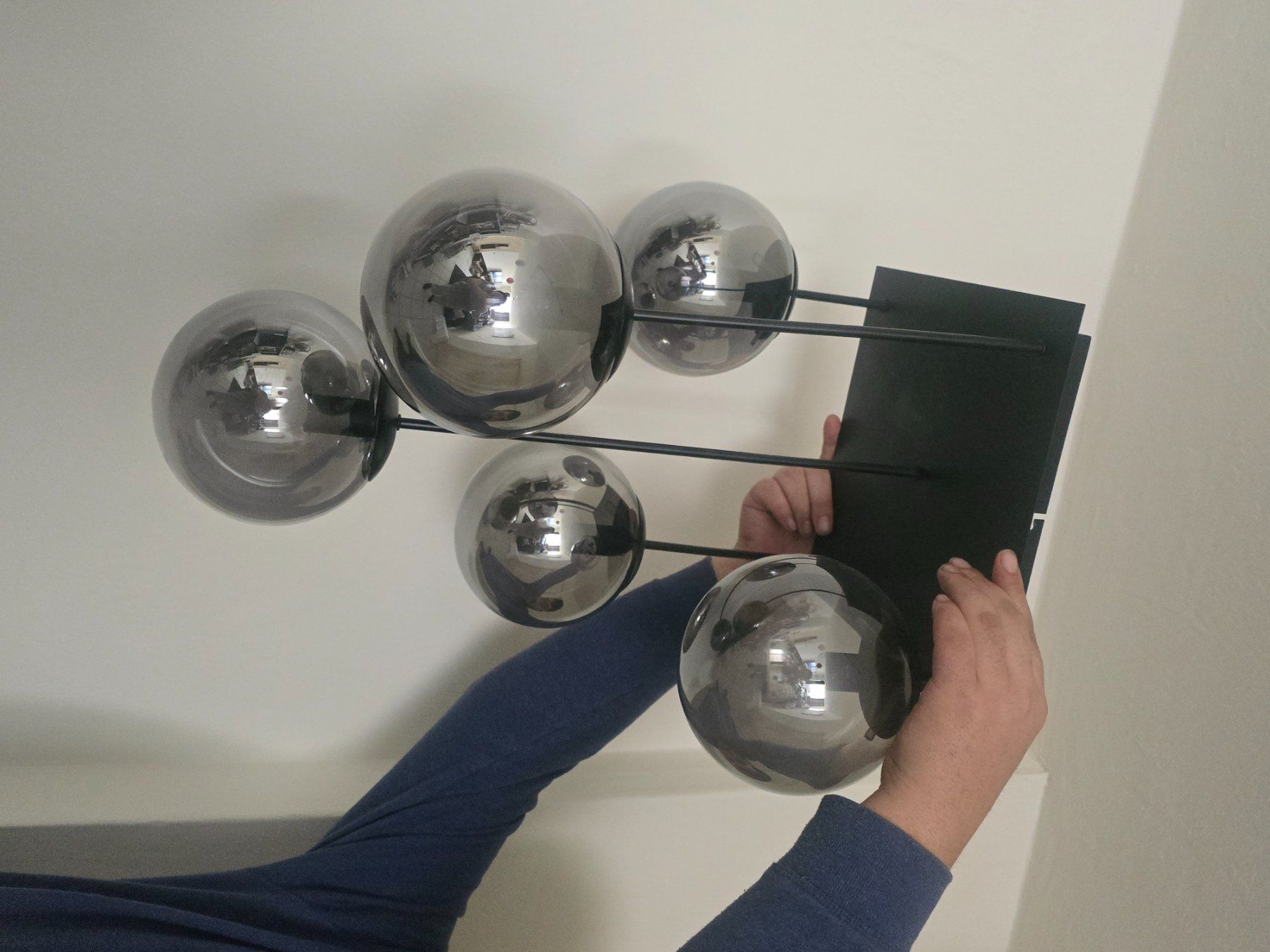 Lampadari & plafoniere: Moderne Lampe mit Glaskugeln - Top Zustand! – Usato da Schleitheim venduto da bur_nk8g 1