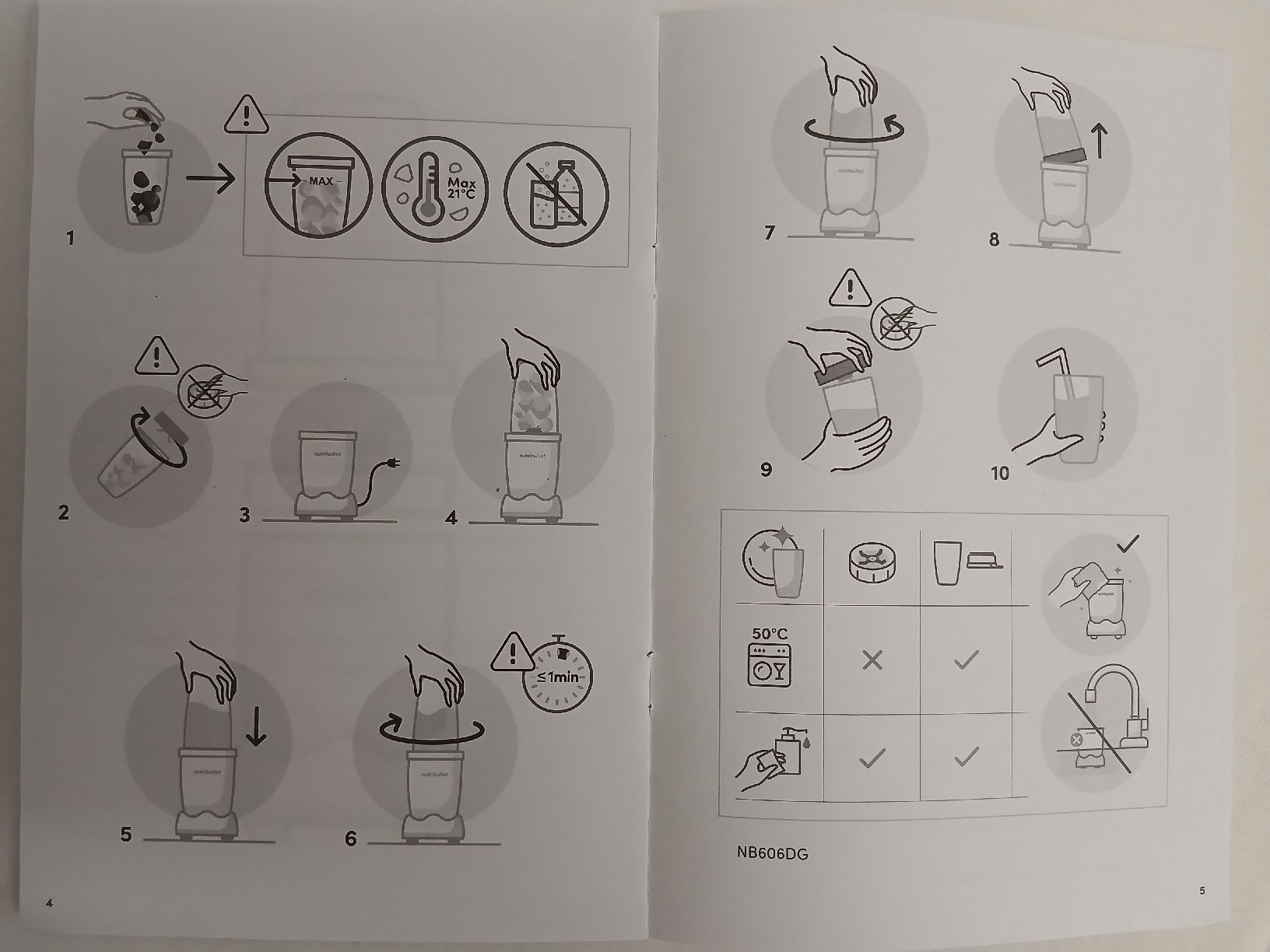 Nutribullet Elettrodomestici da cucina: nutribullet – Nuovo (secondo la descrizione) da Biel/Bienne venduto da Monhub 5