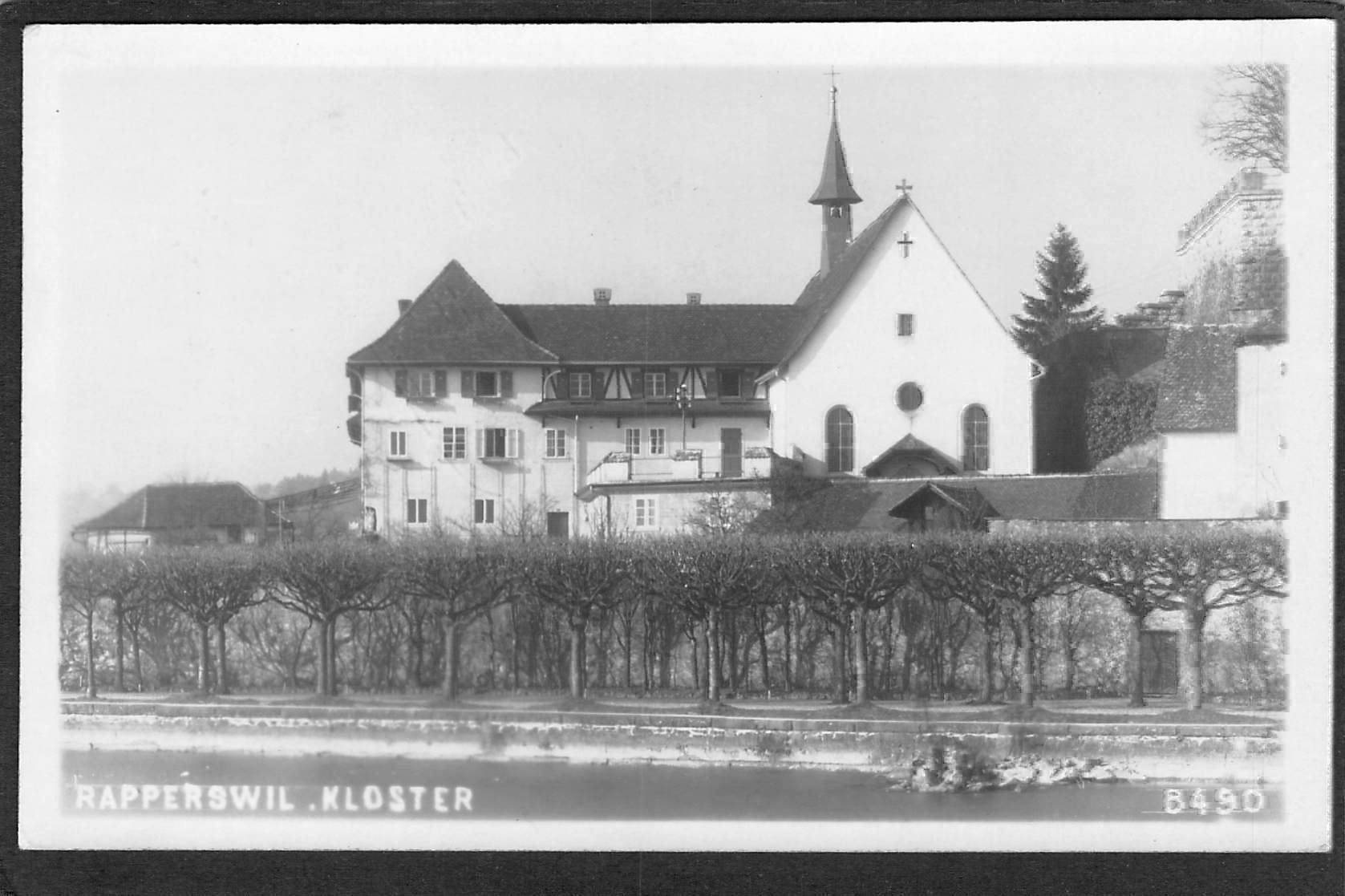 Cartoline postali: -Rapperswil SG , Kloster – Usato da Reichenburg venduto da Pipo-67