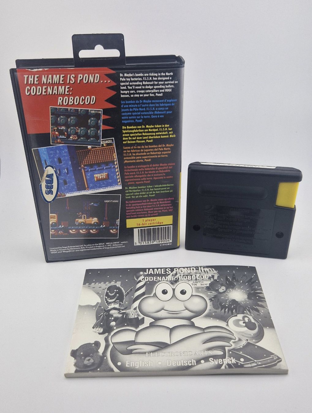 Sega Spiele: James Pond II _ Codename: Robocod  / Sega Mega Drive – Gebraucht aus Ollon VD von sushi1224 1