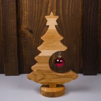 Weihnachtsbaum aus Eichenholz - Klassisch geölt